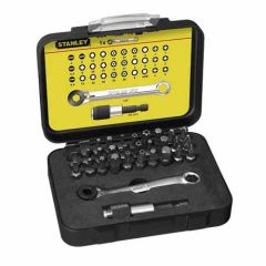 STANLEY ΣΕΤ ΜΕ ΜΥΤΕΣ 1/4΄΄(25ΧΙΛ.) 32 ΤΕΜ 1-13-905