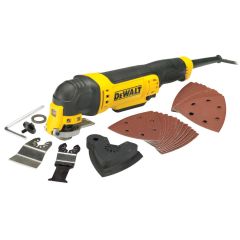 DEWALT ΠΟΛΥΕΡΓΑΛΕΙΟ ΜΕ ΚΑΛΩΔΙΟ DW315 + 29ΕΞΑΡΤΗΜΑΤΑ DWE315-QS