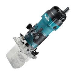 MAKITA ΚΟΥΡΕΥΤΙΚΟ ΠΕΡΙΘΩΡΙΩΝ 6 mm ΜΕ ΕΠΙΚΛΙΝΗ ΒΑΣΗ 3712