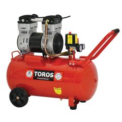 TOROS ΑΕΡΟΣΥΜΠΙΕΣΤΗΣ OILFREE ΧΑΜΗΛΟΥ ΘΟΡΥΒΟΥ 50LT, 1,55HP 40152