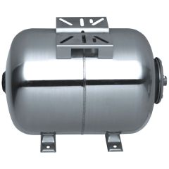 KRAFT ΔΟΧΕΙΟ ΟΡΙΖΟΝΤΙΟ 24L INOX - 8 BAR - 1'' 63633