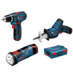 BOSCH ΣΕΤ GSR 10,8 V-LI-2+ GSR 10,8 V-LI-2 + GLI 10,8 V-LI (2X1,3AH) 0615990CW0