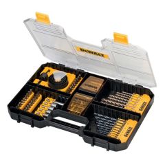 DEWALT ΣΕΤ ΤΡΥΠΑΝΙΑ & ΜΥΤΕΣ ΣΕ ΠΛΑΣΤΙΚΗ ΚΑΣΕΤΙΝΑ 102 ΤΕΜ DT71569-QZ