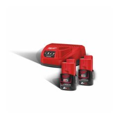 MILWAUKEE M12™ NRG-202 ΜΠΑΤΑΡΙΕΣ 12V 2.0AH ΤΑΧΥΦΟΡΤΙΣΤΗΣ M12-12 C 4933459209