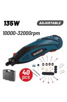 BORMANN BMG1360 ΠΟΛΥΕΡΓΑΛΕΙΟ 135W ΜΕ 40 ΕΞΑΡΤΗΜΑΤΑ 043072