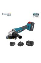 BORMANN ΓΩΝΙΑΚΟΣ ΤΡΟΧΟΣ ΜΠΑΤΑΡΙΑΣ ∅125MM 20V (1X3.0AH) BCD2630 050957  
