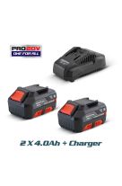 BORMANN Pro ΜΠΑΤΑΡΙΕΣ ΣΕΤ 2 Χ 4.0Ah KAI ΦΟΡΤΙΣΤΗΣ  BBP9108 053149