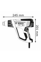 BOSCH ΠΙΣΤΟΛΙ ΘΕΡΜΟΥ ΑΕΡΑ GHG 20-63 PROFESSIONAL 06012A6200