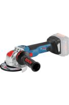 BOSCH ΓΩΝΙΑΚΟΣ ΤΡΟΧΟΣ ΜΠΑΤΑΡΙΑΣ GWX 18V-10 SC 125 MM ΜΕ ΡΥΘΜΙΖΟΜΕΝΗ ΤΑΧΥΤΗΤΑ X-LOCK 18V ΣΕ L-BOXX (SOLO) 06017B0400