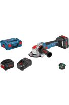 BOSCH ΓΩΝΙΑΚΟΣ ΤΡΟΧΟΣ ΜΠΑΤΑΡΙΑΣ GWX 18V-10 SC 125 MM PROFESSIONAL 06017B0401