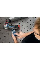 BOSCH ΓΩΝΙΑΚΟΣ ΤΡΟΧΟΣ ΜΠΑΤΑΡΙΑΣ GWX 18V-10 SC 125 MM PROFESSIONAL 06017B0401