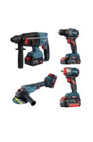 BORMANN PRO ΣΕΤ BRUSHLESS ΜΠΑΤΑΡΙΑΣ,ΔΡΑΠΑΝ/ΒΙΔΟ,ΓΩΝΙΑΚΟΣ ΤΡΟΧΟΣ,ΠΝΕΥΜΑΤΙΚΟ & ΜΠΟΥΛ/ΔΟ BBP5438X44T4CA 085751