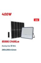 BORMANN BLF2754 ΠΡΟΒΟΛΕΑΣ ΗΛΙΑΚΟΣ LED,400W, ΑΔΙΑΒΡΟΧΟΣ,ΦΩΤΟΒΟΛΤΑΪΚΟ ΠΑΝΕΛ 086130
