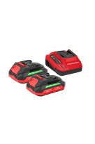 KUMATSUGEN STARTER KIT 20VGENIUS,ΜΠΑΤΑΡΙΕΣ 2X2.0AH & ΦΟΡΤΙΣΤΗΣ 4Α KDC822 087038