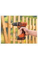 BLACK AND DECKER SET ΕΡΓΑΛΕΙΩΝ ΔΡΑΠΑΝΟ ΠΑΛΙΝΔΡΟΜΙΚΟ ΠΡΙΟΝΙ ΚΑΙ ΦΑΚΟΣ BDC4KITB
