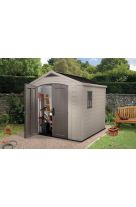 KETER FACTOR ΑΠΟΘΗΚΗ ΚΗΠΟΥ 8X11 BROWN TAUPE 26.00094