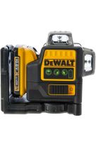 DEWALT ΑΥΤΟΡΥΘΜΙΖΟΜΕΝΟ ΛΕΙΖΕΡ 3X 360° ΣΤΑΥΡΟΥ-ΠΡΑΣΙΝΗΣ ΓΡΑΜΜΗΣ DCE089D1G-QW