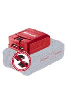 EINHELL ΑΝΤΑΠΤΟΡΑΣ USB ΜΠΑΤΑΡΙΑΣ TE-CL 18 Li USB (Solo) 4514120