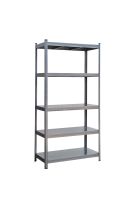 UNIMAC ΡΑΦΙΕΡΑ ΜΕΤΑΛΛΙΚΗ 100x40x200 ΓΚΡΙ. 265kg 5 ΡΑΦΙΑ 610420