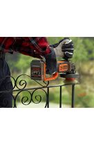 BLACK AND DECKER ΓΩΝΙΑΚΟΣ ΤΡΟΧΟΣ 18V 4.0 AH LI-ION BCG720M1-QW