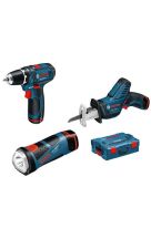 BOSCH ΣΕΤ GSR 10,8 V-LI-2+ GSR 10,8 V-LI-2 + GLI 10,8 V-LI (2X1,3AH) 0615990CW0