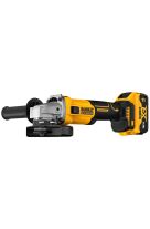 DEWALT ΓΩΝΙΑΚΟΣ ΤΡΟΧΟΣ 125MM 18V XR BRUSHLESS (2X4AH) DCG407M2T-QW