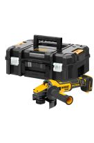 DEWALT ΓΩΝΙΑΚΟΣ ΤΡΟΧΟΣ 125mm 18V XR BRUSHLESS (ΜΟΝΟ ΣΩΜΑ) ΣΕ ΒΑΛΙΤΣΑ DCG409NT-XJ