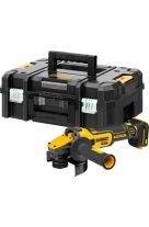 DEWALT ΓΩΝΙΑΚΟΣ ΤΡΟΧΟΣ 125mm 18V XR BRUSHLESS ΧΩΡΙΣ ΜΠΑΤΑΡΙΑ ΚΑΙ ΦΟΡΤΙΣΤΗ ΣΕ ΒΑΛΙΤΣΑ DCG409NT-XJ