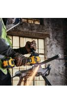 DEWALT ΓΩΝΙΑΚΟΣ ΤΡΟΧΟΣ 125mm 18V XR BRUSHLESS ΧΩΡΙΣ ΜΠΑΤΑΡΙΑ ΚΑΙ ΦΟΡΤΙΣΤΗ ΣΕ ΒΑΛΙΤΣΑ DCG409NT-XJ
