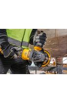 DEWALT ΤΡΟΧΟΣ ΜΕ ΔΙΑΚΟΠΤΗ ΠΛΕΥΡΙΚΗΣ ΛΑΒΗΣ 54V XR 125mm FLEXVOLT (1x9Ah) DCG418SHDX2-QW