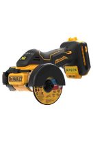 DEWALT ΓΩΝΙΑΚΟΣ ΤΡΟΧΟΣ ΜINI 76MM 18V XR BRUSHLESS SOLO DCS438N-XJ