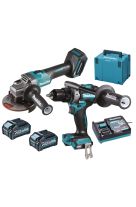 MAKITA ΣΕΤ 2 ΕΡΓΑΛΕΙΩΝ XGT® 40Vmax/4.0Ah (DF001G + GA005G ) DK0124G201