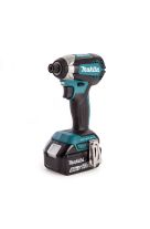 MAKITA ΚΡΟΥΣΤΙΚΟ ΔΡΑΠ. 18V DHP484 ΠΑΛΜΙΚΟ ΚΑΤΣΑΒΙΔΙ DTD153 ΜΕ 2 ΜΠΑΤΑΡΙΕΣ 18V/5.0A ΣΕ MAKPAC DLX2180TJ