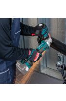 MAKITA ΓΩΝΙΑΚΟΣ ΤΡΟΧΟΣ ΡΥΘΜΙΖΟΜΕΝΟΣ 18V 125/115 mm BLDGA513RTJ