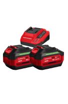 KUMATSUGEN ΜΠΑΤΑΡΙΕΣ 2X6.0AH & ΦΟΡΤΙΣΤΗΣ 4Α KDC966 STARTER KIT 20VGENIUS 083634