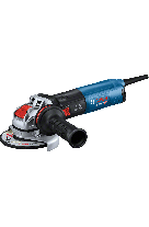 BOSCH  GWX 17-125 S PROFESSIONAL ΓΩΝΙΑΚΟΣ ΛΕΙΑΝΤΗΡΑΣ ΜΕ X-LOCK 06017D2300