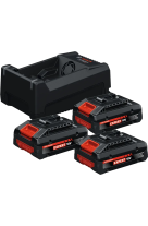 BOSCH ΣΕΤ ΦΟΡΤΙΣΤΗΣ & ΜΠΑΤΑΡΙΕΣ EXBA18V-40 + GAL 12V/18V-80 (18V Li-Ion 3x4.0Ah) 0615V0005X