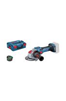 BOSCH ΓΩΝΙΑΚΟΣ ΛΕΙΑΝΤΗΡΑΣ ΜΠΑΤΑΡΙΑΣ BITURBO ΜΕ X-LOCK GWX 18V-15 SC PROFESSIONAL 06019H6500