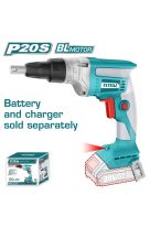 TOTAL ΕΠΑΓΓ. ΚΑΤΣΑΒΙΔΙ ΓΥΨΟΣΑΝΙΔΑΣ ΜΠΑΤ. Li-ion 20V ΧΩΡΙΣ ΜΠΑΤΑΡΙΑ & ΦΟΡΤΙΣΤΗ TDSLI2042006