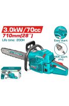 TOTAL ΕΠΑΓΓ. ΒΕΝΖΙΝΟΚΙΝΗΤΟ  ΑΛΥΣΟΠΡΙΟΝΟ 70cc / 4HP / 71cm TG5702811