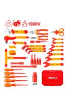 TOTAL ΚΑΣΕΤΙΝΑ ΕΡΓΑΛΕΙΩΝ ΧΕΙΡΟΣ 1000V VDE 41ΤΕΜ THKITH4101