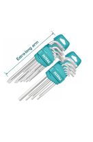 TOTAL ΣΕΤ ΑΛΛΕΝ + TORX 18ΤΕΜ THT106KT0181
