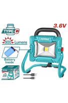 TOTAL ΠΡΟΒΟΛΕΑΣ LED ΜΠΑΤ. Li-ion 3.6V Type C TRLF4415