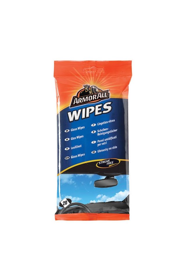 Υγρά μαντηλάκια για τα τζάμια Flow-pack wipes glass 20 τεμ.