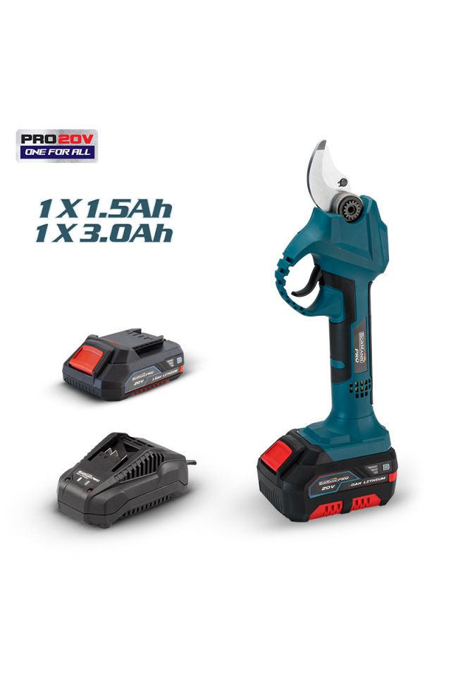 BORMANN Pro ΨΑΛΙΔΙ ΚΛΑΔΕΜΑΤΟΣ 20V+2 ΜΠΑΤΑΡΙΕΣ ΚΑΙ ΦΟΡΤΙΣΤΗ BBP9010 047179