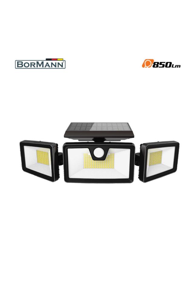 BORMANN LITE ΗΛΙΑΚΟΣ ΠΡΟΒΟΛΕΑΣ LED ΑΣΦΑΛΕΙΑΣ 8.5W ,ΑΝΙΧΝΕΥΤΗ ΚΙΝΗΣΗΣ BLF4020 055150