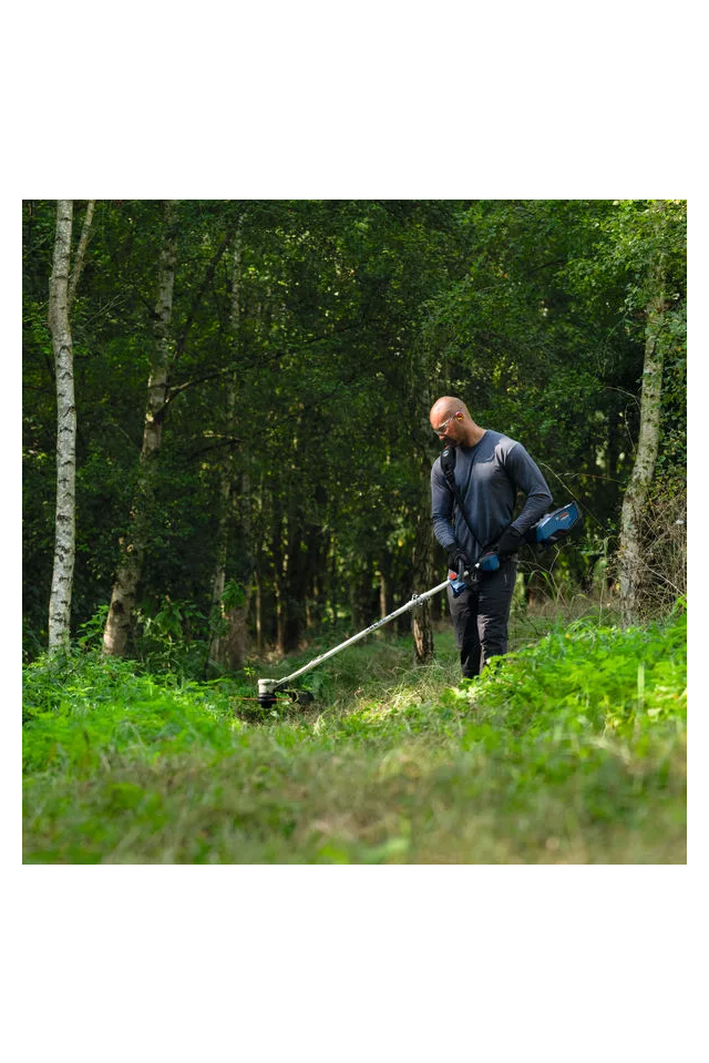 BOSCH ΧΟΡΤΟΚΟΠΤΙΚΟ ΜΕΣΗΝΕΖΑΣ ΜΠΑΤΑΡΙΑΣ GRT 18V-40 PROFESSIONAL (ΜΟΝΟ ΣΩΜΑ) 06008D0200