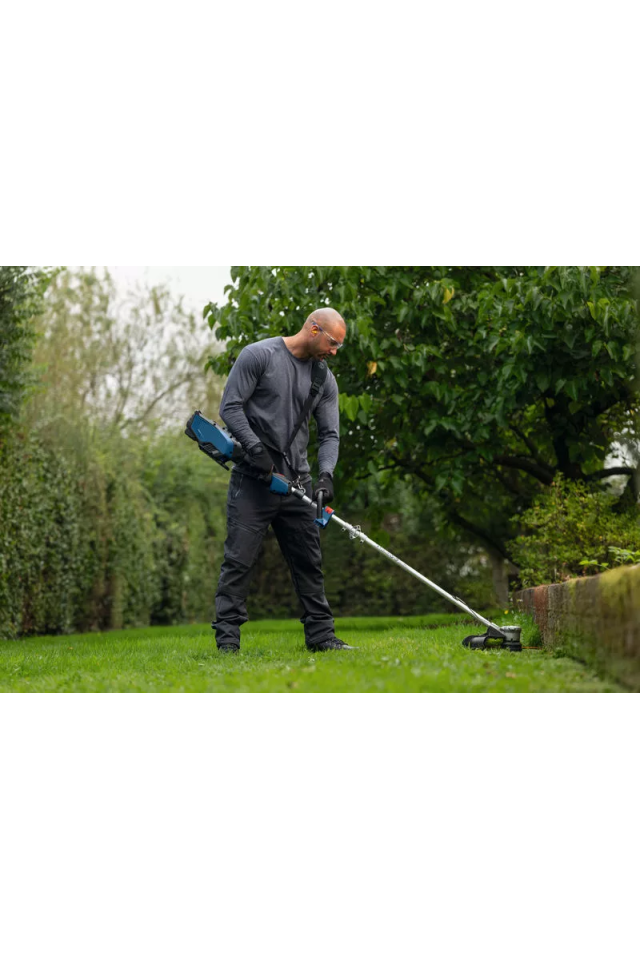 BOSCH ΧΟΡΤΟΚΟΠΤΙΚΟ ΜΕΣΗΝΕΖΑΣ ΜΠΑΤΑΡΙΑΣ GRT 18V-40 PROFESSIONAL (ΜΟΝΟ ΣΩΜΑ) 06008D0200