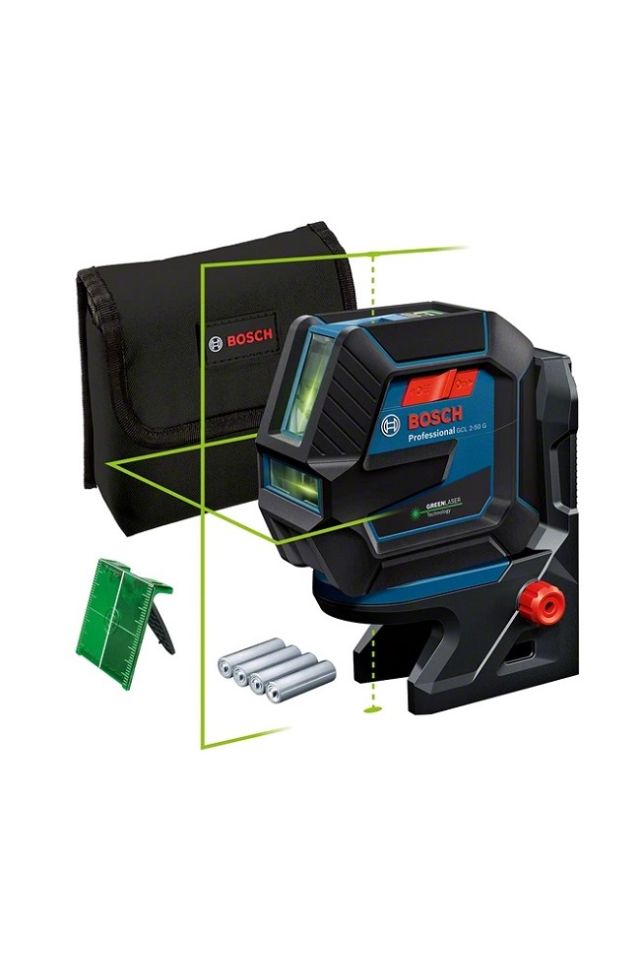 BOSCH ΛΕΪΖΕΡ ΓΡΑΜΜΩΝ GCL 2-50 G PROFESSIONAL ΜΕ ΒΑΣΗ RM 10 0601066M00