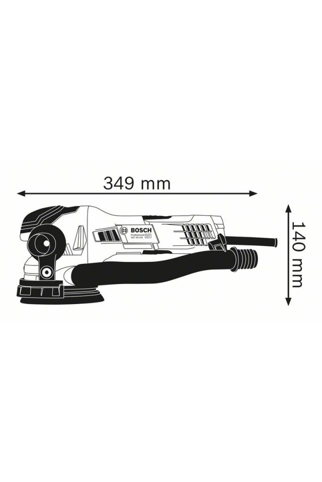 BOSCH ΕΚΚΕΝΤΡΟ ΤΡΙΒΕΙΟ GET 55-125 550W 0601257001